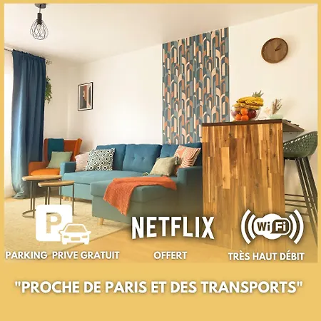 Apartamento Le Refuge Urbain Villejuif Exterior foto